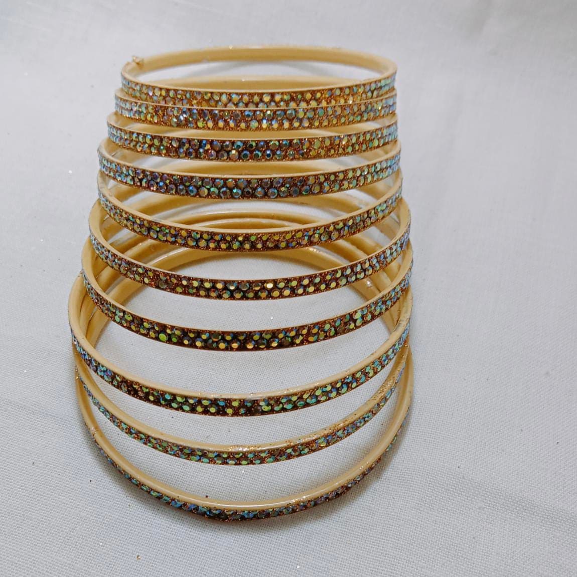 Pack Of 10 Multicolor Bangles, Trendy Popular Shiny Bangles For Women, Churia Bangle Set For Women, Wedding Wear Bangle Set Pack Of 10 Multicolor Bangles, Trendy Popular Shiny Bangles For Women, Churia Bangle Set For Women, Wedding Wear Bangle Set